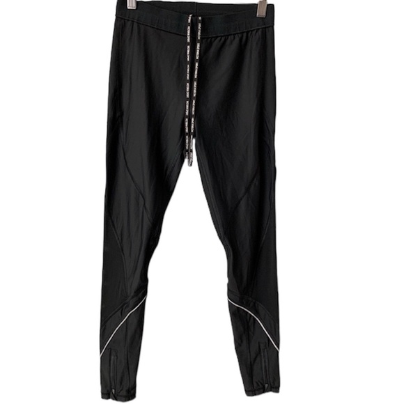 Victoria Sport Vented Leg Zip Ankle Reflective Strip Leggings - Picture 2 of 7